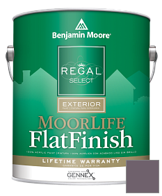 Краска Regal Select Exterior Paint-MoorLife Flat Finish (W105) цвет 2116-30 Cabernet
