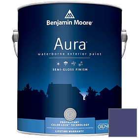 Краска Aura Waterborne Exterior Semi-Gloss Finish (632) цвет 2068-20 Grape Gum