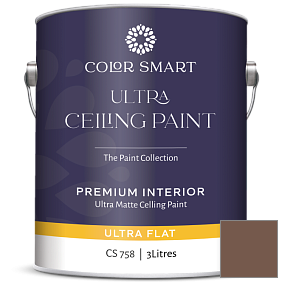 Краска COLOR SMART CS 758 ULTRA CEILING PAINT ультраматовая краска цвет 1237 Raisin