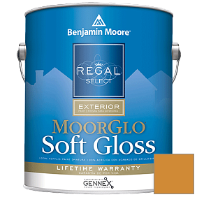 Краска Regal Select Exterior Paint-Moor GloSoft Gloss Finish (W096) цвет 2155-20 Gold Mine