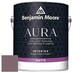 Benjamin Moore Aura 522 Interior Paint - Matte краска цвет 1252 Mink Violet