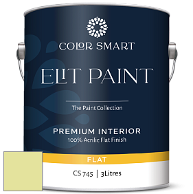 COLOR SMART CS 745 ELIT PAINT глубокоматовая моющаяся краска цвет NCS S 0530-G60Y 