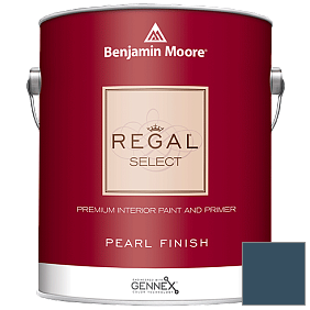 Краска Regal Select Waterborne Interior Pearl Finish (550) цвет 2059-10 Marine Blue