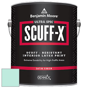 Benjamin Moore 486 Ultra Spec SCUFF-X Interior Satin Finish краска цвет 2043-60 Summer Green