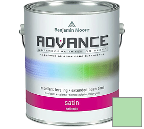 Краска Benjamin Moore 792 Advance Interior Paint-Satin эмаль цвет 2033-50 Bud Green