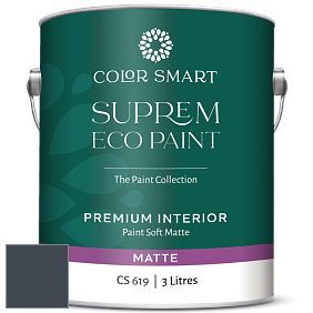 COLOR SMART CS 619 SUPREM ECO PAINT матовая краска цвет 2062-10 Polo Blue