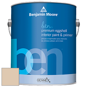 Benjamin Moore Ben W626 Premium Interior Latex Eggshell краска цвет 1059 Moccasin