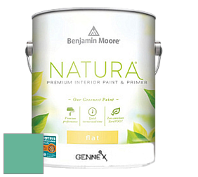 Benjamin Moore 514 Natura Interior Semi-Gloss Finish краска цвет NCS S 2040-B90G 