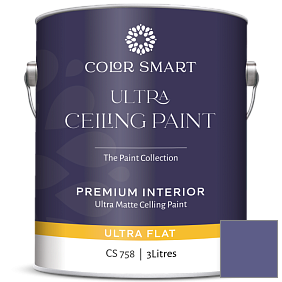 Краска COLOR SMART CS 758 ULTRA CEILING PAINT ультраматовая краска цвет 1407 Mauve Bauhaus