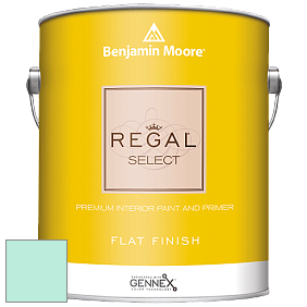 Benjamin Moore 547 Regal Select Waterborne Interior Flat Finish краска цвет 2044-60 Crystal Clear