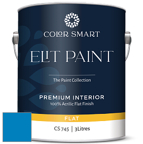 COLOR SMART CS 745 ELIT PAINT глубокоматовая моющаяся краска цвет NCS S 2065-R90B 