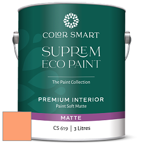COLOR SMART CS 619 SUPREM ECO PAINT матовая краска цвет NCS S 0550-Y50R 