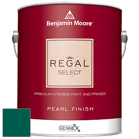Benjamin Moore 550 Regal Select Waterborne Interior Pearl Finish краска цвет RAL 6036 