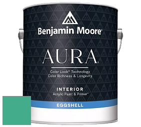 Benjamin Moore Aura 524 Waterborne Interior Eggshell Finish краска цвет NCS S 2050-B90G 
