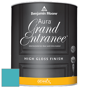 Benjamin Moore Aura 148 Grand Entrance High Gloss эмаль цвет 760 Baltimore Sky