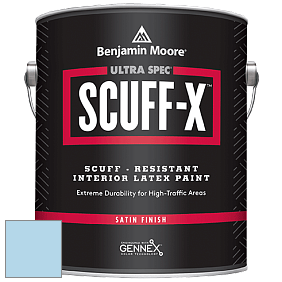 Benjamin Moore 486 Ultra Spec SCUFF-X Interior Satin Finish краска цвет 2063-60 Sapphireberry