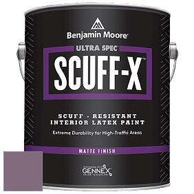 Benjamin Moore 484 Ultra Spec SCUFF-X Interior Matte Finish краска цвет NCS S 5020-R40B 