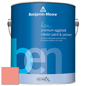 Benjamin Moore Ben W626 Premium Interior Latex Eggshell краска цвет 004 Pink Polka Dot