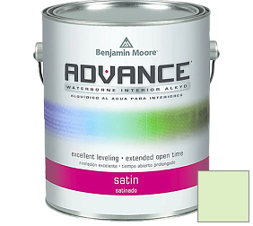 Краска Benjamin Moore 792. Advance Interior Paint-Satin эмаль цвет 2030-60 Celery Ice