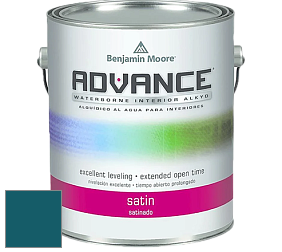 Benjamin Moore 792 Advance Interior Paint-Satin эмаль цвет NCS S 5540-B10G 