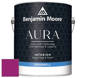 Benjamin Moore Aura 524 Waterborne Interior Eggshell Finish краска цвет RAL 4006 