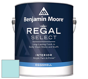 Benjamin Moore 549 Regal Select Waterborne Interior Eggshell Finish краска цвет 2056-60 Blue Seafoam