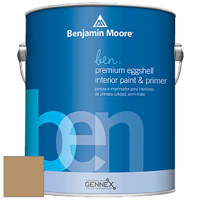Benjamin Moore Ben W626 Premium Interior Latex Eggshell краска цвет 1098 Toasted Almond