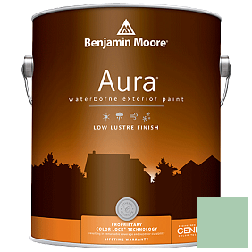 Краска Aura Waterborne Exterior Low Lustre Finish (634) цвет 2035-50 Spruce Green