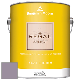 Benjamin Moore 547 Regal Select Waterborne Interior Flat Finish краска цвет 2116-40 Hazy Lilac