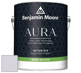 Benjamin Moore Aura 528 Waterborne Interior Semi-gloss Finish краска цвет NCS S 1010-R50B 