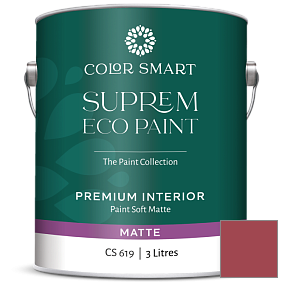 Краска COLOR SMART CS 619 SUPREM ECO PAINT матовая краска цвет 2004-20 Chili Pepper