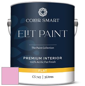 COLOR SMART CS 745 ELIT PAINT глубокоматовая моющаяся краска цвет NCS S 0540-R30B 