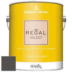 Benjamin Moore 547 Regal Select Waterborne Interior Flat Finish краска цвет 2134-20 Midsummer Night