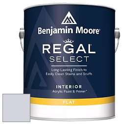 Benjamin Moore 547 Regal Select Waterborne Interior Flat Finish краска цвет NCS S 1010-R60B 