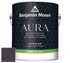 Benjamin Moore Aura 528 Waterborne Interior Semi-gloss Finish краска цвет NCS S 8010-R50B 