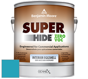 Benjamin Moore 357 Super Hide Zero Voc Interior Eggshell краска цвет NCS S 2050-B10G 