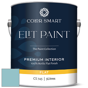 COLOR SMART CS 745 ELIT PAINT глубокоматовая моющаяся краска цвет 2053-50 Passion Blue