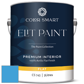 COLOR SMART CS 745 ELIT PAINT глубокоматовая моющаяся краска цвет 2066-40 Rocky Mountain Sky