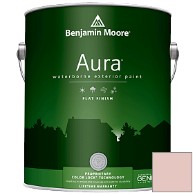Краска Aura Waterborne Exterior Flat Finish (629) цвет 037 Rose Blush