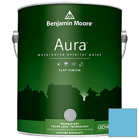 Краска Aura Waterborne Exterior Flat Finish (629) цвет 789 Sea to Shining Sea