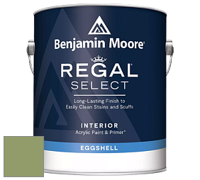 Benjamin Moore 549 Regal Select Waterborne Interior Eggshell Finish краска цвет 545 Buckingham Gardens