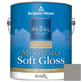 Краска Regal Select Exterior Paint-Moor GloSoft Gloss Finish (W096) цвет AC-27 BM AC-27