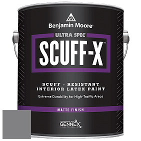 Benjamin Moore 484 Ultra Spec SCUFF-X Interior Matte Finish краска цвет NCS S 5502-R50B 