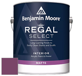 Benjamin Moore 548 IRegal Select Interior Paint - Matte краска цвет 2075-20 Mulberry