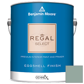 Краска Regal Select Waterborne Interior Eggshell Finish (549) цвет 704 Del Mar Blue