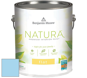 Benjamin Moore 512 Natura Interior Flat Finish матовая краска цвет 2065-60 Caribbean Coast