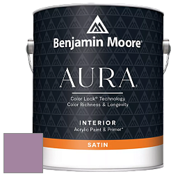 Benjamin Moore Aura 526 Waterborne Interior Satin Finish покрытие цвет NCS S 3030-R40B 