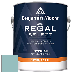 Benjamin Moore 550 Regal Select Waterborne Interior Pearl Finish краска цвет NCS S 2020-B40G 