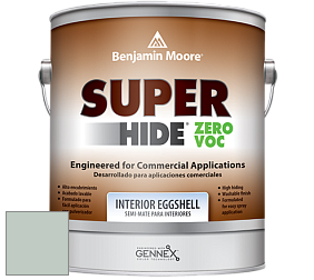 Benjamin Moore 357 Super Hide Zero Voc Interior Eggshell краска цвет 702 Bali