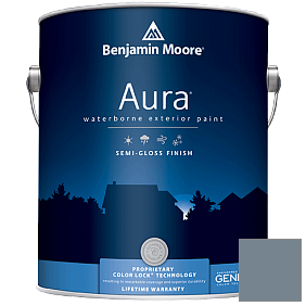 Краска Aura Waterborne Exterior Semi-Gloss Finish (632) цвет 2129-40 Normandy